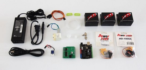 ... sowie die Elektronik. (Foto: Ufactory)