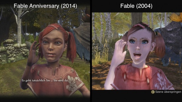 Fable Anniversary Grafikvergleich: Nicht mehr so bloomig - Golem.de