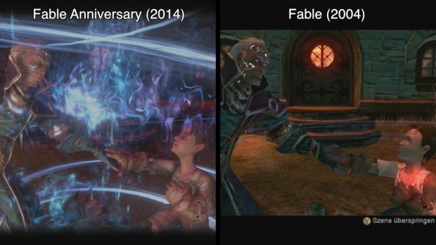 Fable Anniversary Grafikvergleich: Nicht mehr so bloomig - Golem.de