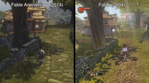 Fable Anniversary Grafikvergleich: Nicht mehr so bloomig - Golem.de