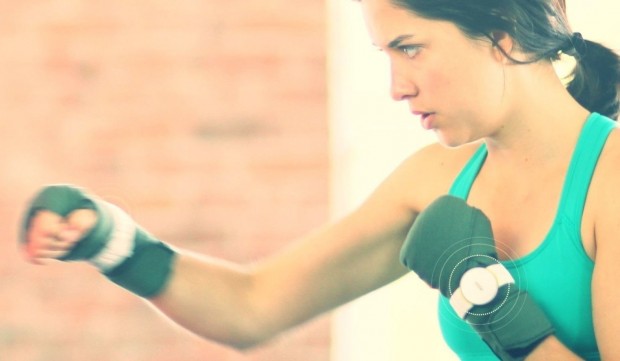 Moov beim Cardio-Boxen (Bild: Moov)