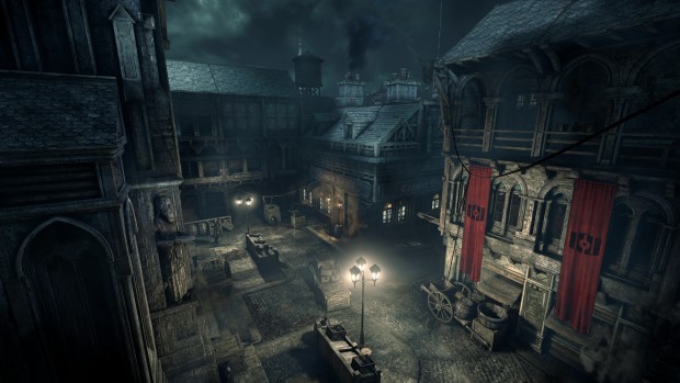 Bis auf wenige Ausnahmen ist Thief grau-braun. (Screenshot: Marc Sauter/Golem.de)