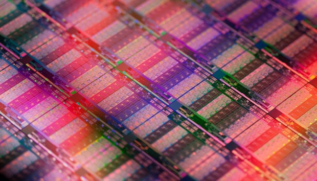 Wafer mit den neuen Xeons