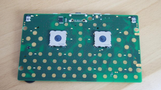 Der Platinen-Prototyp der Pyra (Bild: Michael Mrozek)