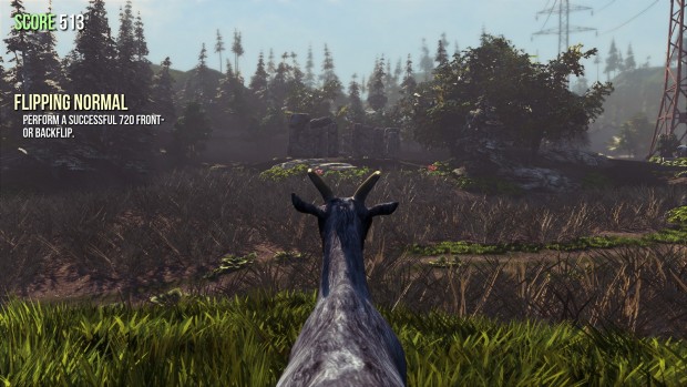 Goat Simulator (Bild: Marc Sauter/Golem.de)