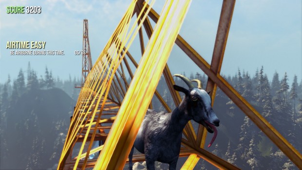 Goat Simulator (Bild: Marc Sauter/Golem.de)