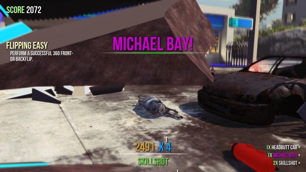 Goat Simulator (Bild: Marc Sauter/Golem.de)