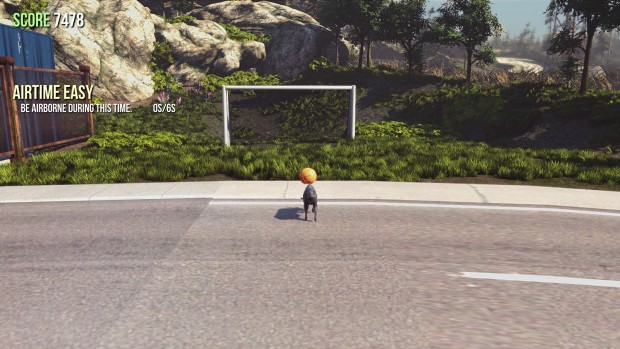 Goat Simulator (Bild: Marc Sauter/Golem.de)