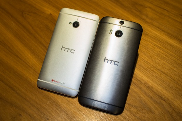 Verglichen mit dem erste One ist das neue Smartphone nur unwesentlich größer - trotz größerem Display. (Bild: Tobias Költzsch/Golem.de)