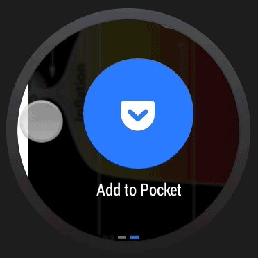Klickt der Anwender dann auf das Icon, ... (Bild: Pocket)