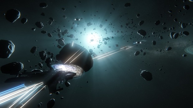 Das Dogfight-Modul von Star Citizen im Debug-Modus. (Bilder: Cloud Imperium Games)