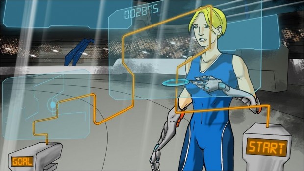 ... ebenso wie die Entwickler der Prothesen und Assistenzsysteme. Armprothesenträger absolvieren Geschicklichkeitswettbewerbe. (Bild: D’Arc. Studio Associates Architects)