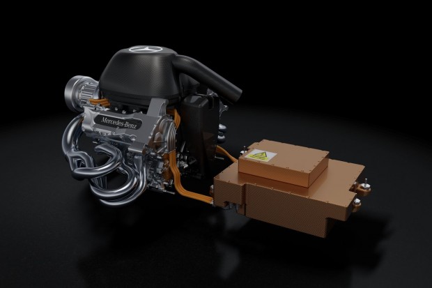 .. hat zwei Zylinder weniger als im Vorjahr. (Bild: Mercedes)