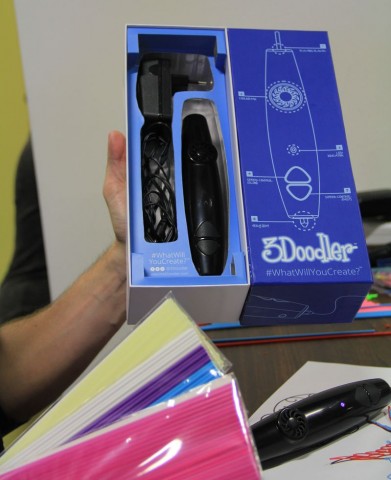 ...vergleichbar dem 3Doodler (auf der Ifa 2013). (Foto: Werner Pluta/Golem.de)