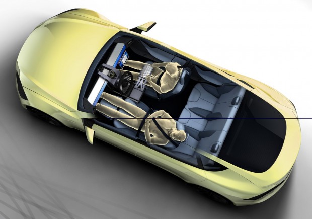 ... zum Arbeiten oder für ein Nickerchen. (Bild: Rinspeed)