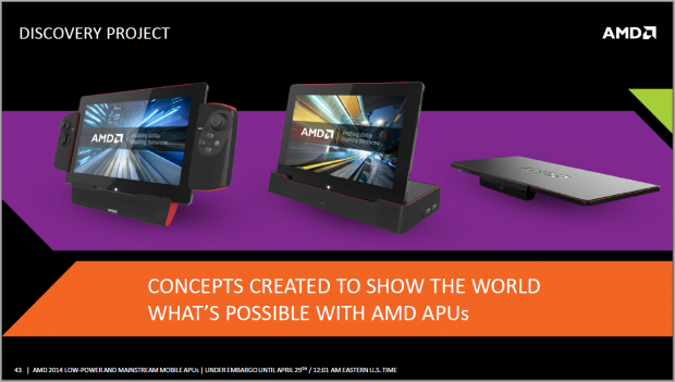 AMD stellt das Tablet-SoC Mullins vor. (Folien: AMD)