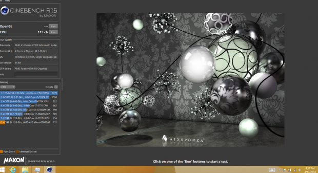 Einzelergebnisse und Daten des Mullins-Tablets (Screenshots: Golem.de)