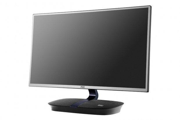 Der AOC i2473Pwy mit Onkyo-Boxen, Miracast und MHL. (Bilder: AOC)