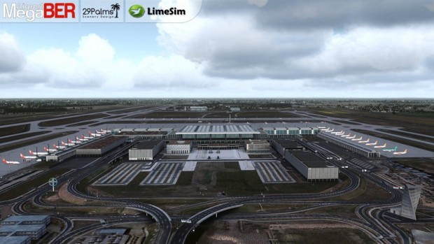 Mega Airport Berlin-Brandenburg (Bild: Aerosoft)