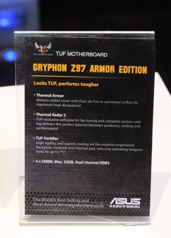 Neue ROG- und TUF-Mainboards von Asus für den Haswell-Refresh (Fotos: Nico Ernst)