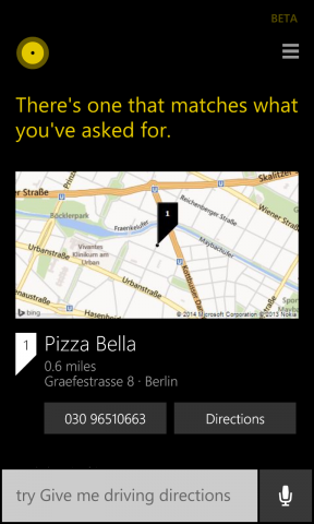Per Nachfrage können wir uns die einzelnen Suchergebnisse auf einer Karte anzeigen lassen. (Screenshot: Tobias Költzsch/Golem.de)