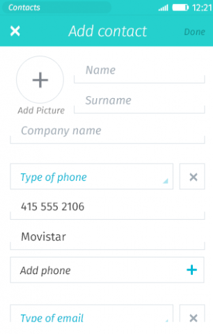 Neues Adressbuch von Firefox 2.0 (Bild: Mozilla)