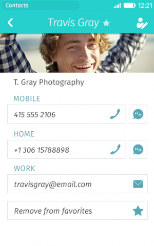 Neues Adressbuch von Firefox 2.0 (Bild: Mozilla)