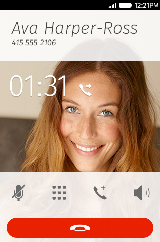 Neue Telefon-App von Firefox 2.0 (Bild: Mozilla)