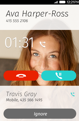 Neue Telefon-App von Firefox 2.0 (Bild: Mozilla)