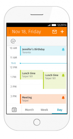 Neuer Kalender von Firefox 2.0 (Bild: Mozilla)