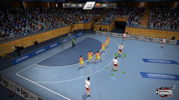 IHF Handball Challenge 14 (Screenshot: Neutron Games)