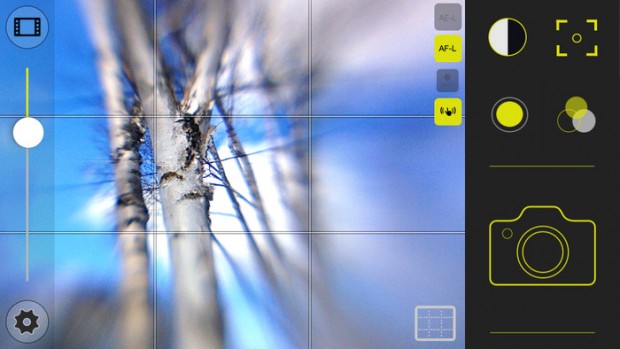 App für das Lensbaby LM-10 (Bild: Kickstarter)