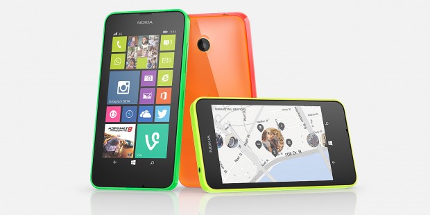 Das Lumia 635 bietet für einen Preis von 180 Euro LTE-Unterstützung. (Bild: Nokia)