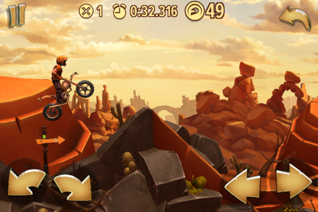 Trials Frontier (Screenshots: Golem.de)