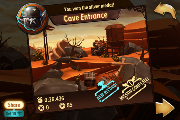 Trials Frontier (Screenshots: Golem.de)