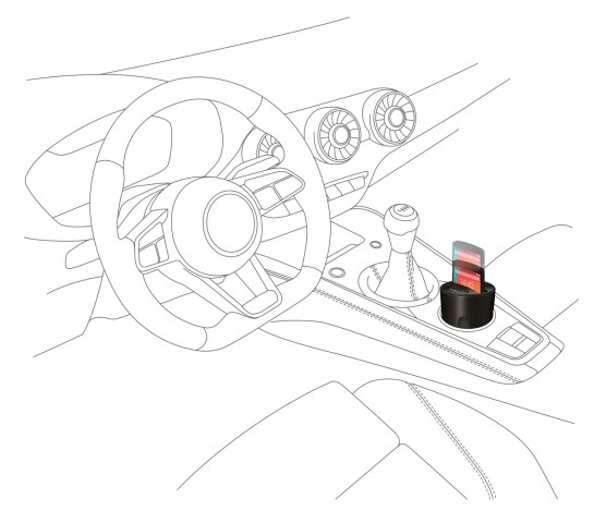 Zens Qi Wireless Car Charger (Bild: Zens)