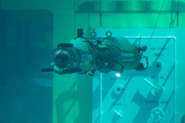 Der Tauchroboter Avalon im Einsatz (Foto: Werner Pluta/Golem.de)