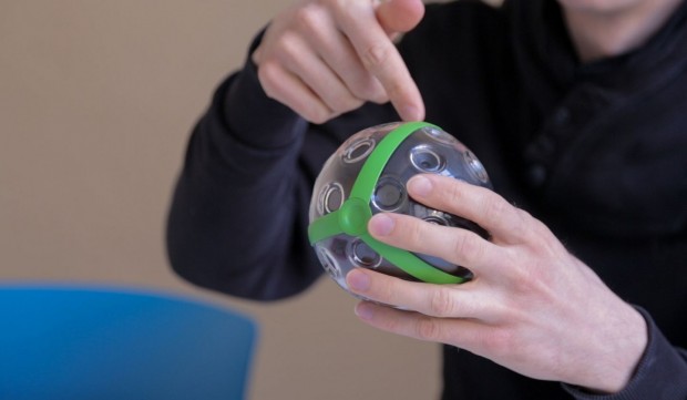 So soll die Kamera aussehen, wenn sie voraussichtlich Ende 2014 erhältlich sein wird. (Foto: Fabian Hamacher/Golem.de)