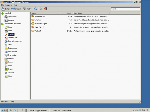 ...oder einige Grafikanwendungen,...