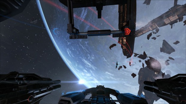 Eve Valkyrie in der Unreal Engine 4