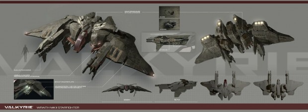 Concept Art aus Eve Valkyrie