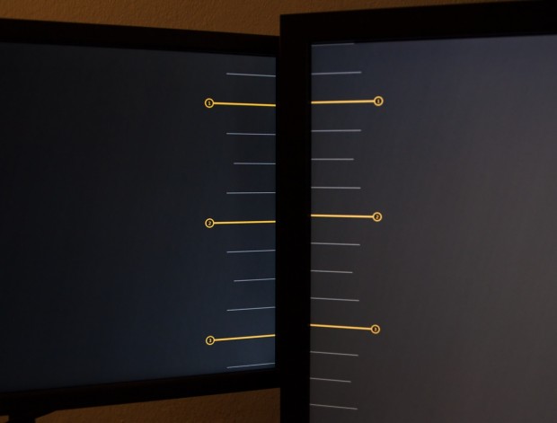 Der Assistent hilt bei der Ausrichtung. (Foto: Nico Ernst/Golem.de)