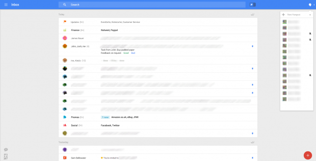 Sieht so das neue Gmail aus? (Bild: Geek.com/Google)