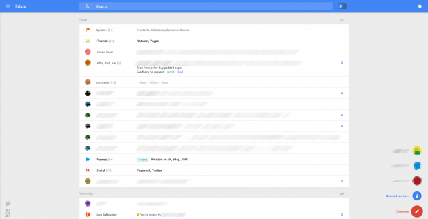 Sieht so das neue Gmail aus? (Bild: Geek.com/Google)