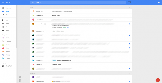Sieht so das neue Gmail aus? (Bild: Geek.com/Google)