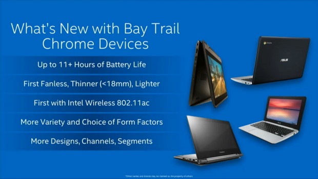 Chromebook-Zusammenarbeit von Intel und Google (Bild: Intel)