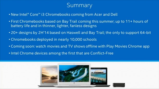Chromebook-Zusammenarbeit von Intel und Google (Bild: Intel)