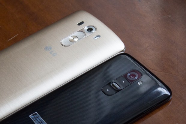 Beim Design folgt LG zwar grob den Vorgaben des G2, insgesamt wirkt das G3 aber edler. (Bild: Tobias Költzsch/Golem.de)