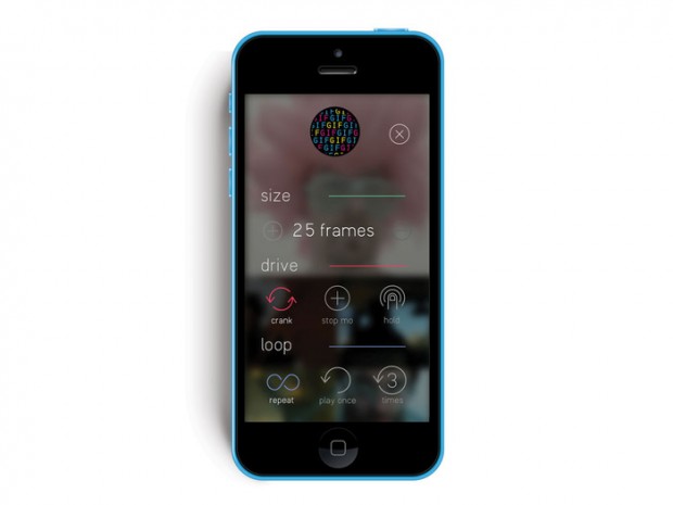 App für die Otto-Kamera (Bild: Kickstarter)