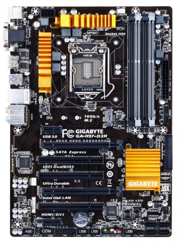 Gigabyte H97-D3H (Bild: Gigabyte)